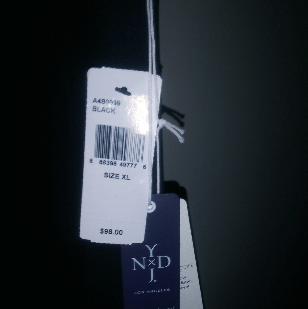 NWT NYDJ black Super stretch dress/athletic pants